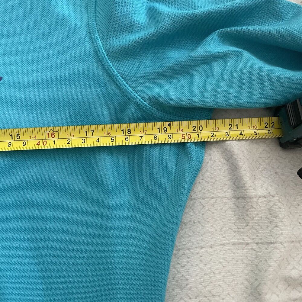 Under Armour All Seasons Gear Fitted Long Sleeve Blue Athletic Top Size XL - Picture 9 of 9